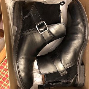 Lucky Brand Mens Hooper Buckle Boot